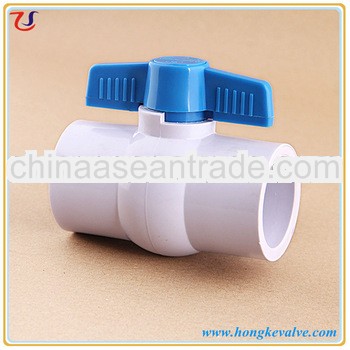 1/2" pvc plastic ball valve manufacturer