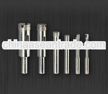 1.5mm-150mm electroplated sharp&wear-resisting diamond glass drill bit