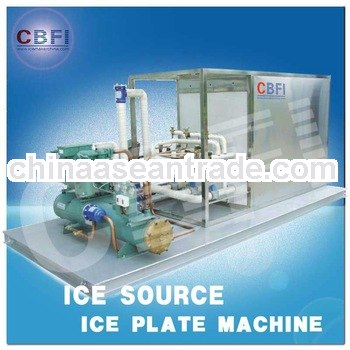 1 ton large industrial ice plate machine for fishery