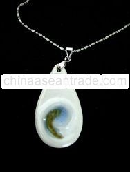 Tear Drop Ceramic Pendant