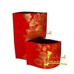 Lacquered Vase
