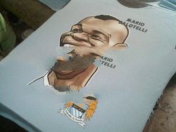 TCRK? Football Tshirt Caricature
