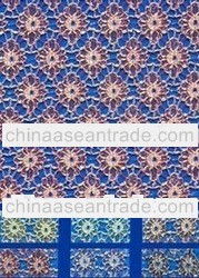 Good Quality Rigid All-Over Knitted Raschel Lace