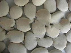 Natural Decoration White Pebble Stone for Garden Application