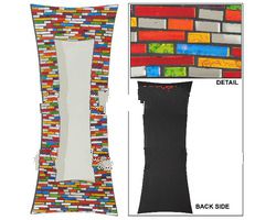 CONCAVE MOSAIC MIRROR