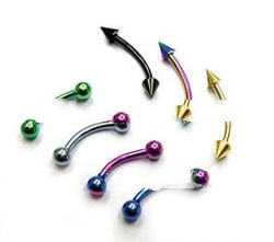 316l Ss Anodized Eyebrow-Ring