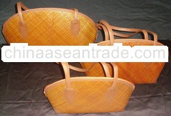 Eco friendly pandanus bag kisa ayam 1 set