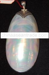 nautilica pendants shell pearlised