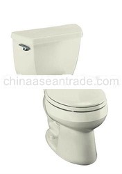 Kohler K-3577-96 Wellworth 1.28 gpf Round-Front Toilet