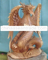 Dragon Wood Carving DR002