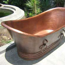 copper bathtub CB011