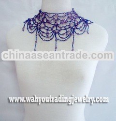 glass beads necklace