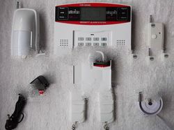 Product Description for 100 Zones LCD Display Wireless/Wired Burglar Alarm System