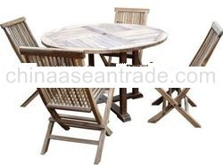 GFSET-013 Indonesia Economic Folding Wooden Dining Set