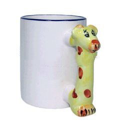 sublimation blank coating animal mug