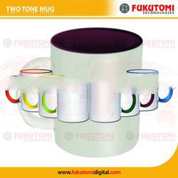 Singapur 11oz Tazas de Sublimacion Rim Handle-Maron