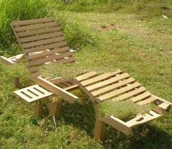 GFRC-903 Indonesia Solid Teak Wood Recliner Chair