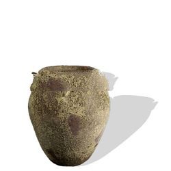 AAF sanblast antique planter- sanblast outdoor pot