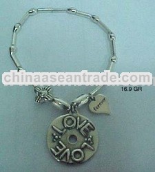 SILVER Braceletes