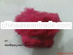 T/C colored recycled fiber