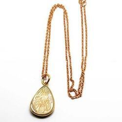 Brass necklace bjns.004