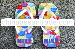 flip flop with your name