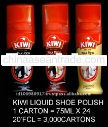 Kiwi Liquid Shoe Polish 75ml