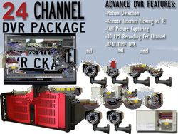24CH DVR Surveillance System Security CCTV Camera 24 CH
