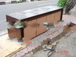 Console Cat with 4 doors