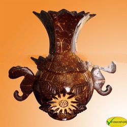Coconut Flower vase