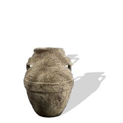 AAD sanblast antique planter- sanblast outdoor pot