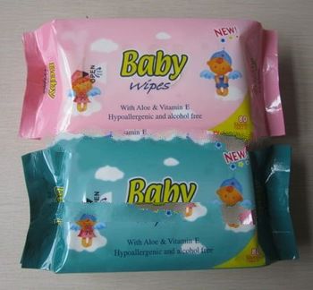 2011 Soft Baby facial and hands cleaning Towelettes