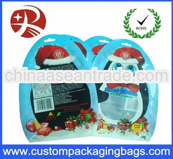 2012 Christmas hot packaging plastic bags for gift