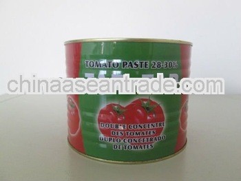 2012 Hot Sale tinned tomato paste factories in china export to Dubai