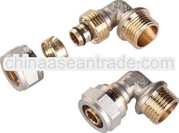 2012 Hot sale brass compression fitting for pex-al-pex composite pipes