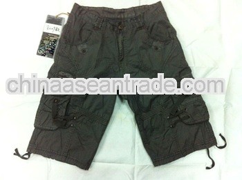2012 fashion cargo shorts stock for young men