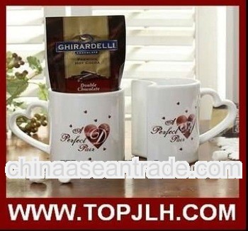 2012 hot christmas gifts Coated Lovers Mug For Sublimation