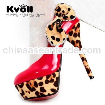 2012 latest design sexy high heel shoes for ladies