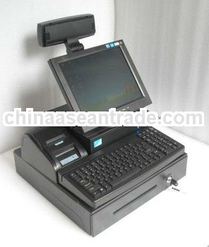 2012 newest product Touch pos terminal machine alloy shell