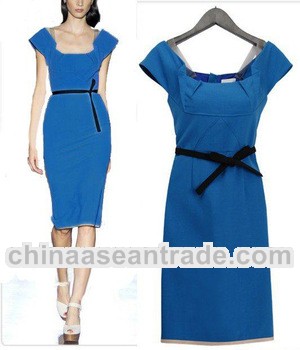 2012 office lady dress summer career dress