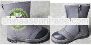 2013Hot selling fashion kids felt shoes colourful lovers shoes