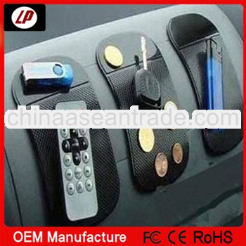 2013New items anti slip mat in cars also non slip mat and sticky mat for car and for mobile use