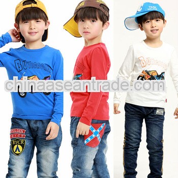 2013 AUTUMN HOT SELL KIDS CLOTHES COTTON CHILDREN CLOTHING BOYS T SHIRT TB 1083