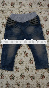 2013 Apparel and Fashion Boy's spandex waist jeans