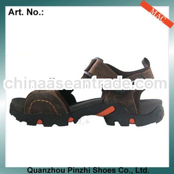 2013 Best quality genuine leather sandals