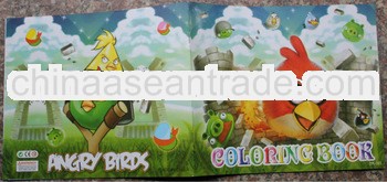 2013 Childrens' Eco-friendly cartoon custom coloring book printing
