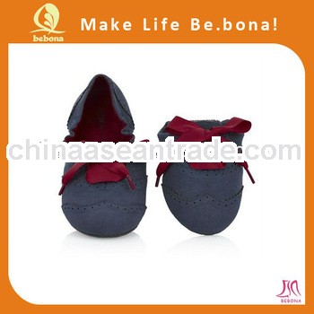 2013 Chinese OEM ladies wholesale foldable shoes with travelling style