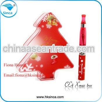 2013 Christamas promotion changeable and washable CE4 CE5 clearomizer electronic cigarette wholesale