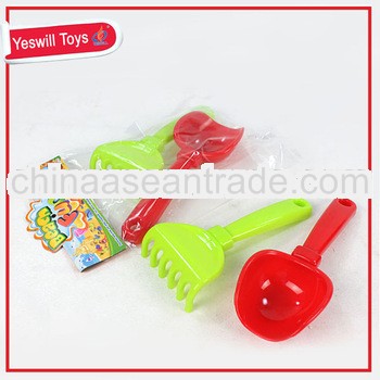 2013 Colorful plastic sand beach tool play set toys for kids