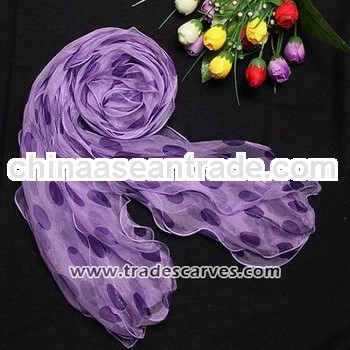 2013 Elegant ladies three layers fashion silk chiffon scarves